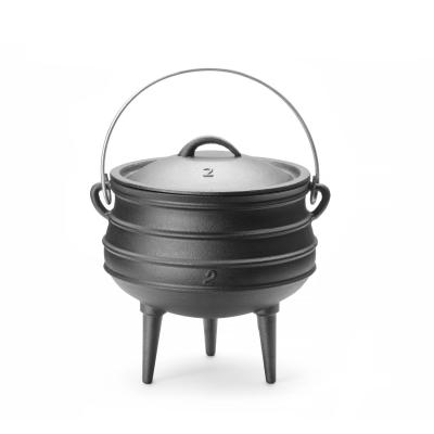 Litinový hrnec, HENDI, Černá, ⌀245x(H)280mm | 629291